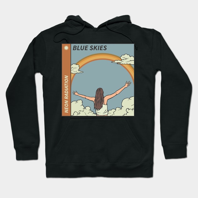 Blue Skies Hoodie by neon radiation